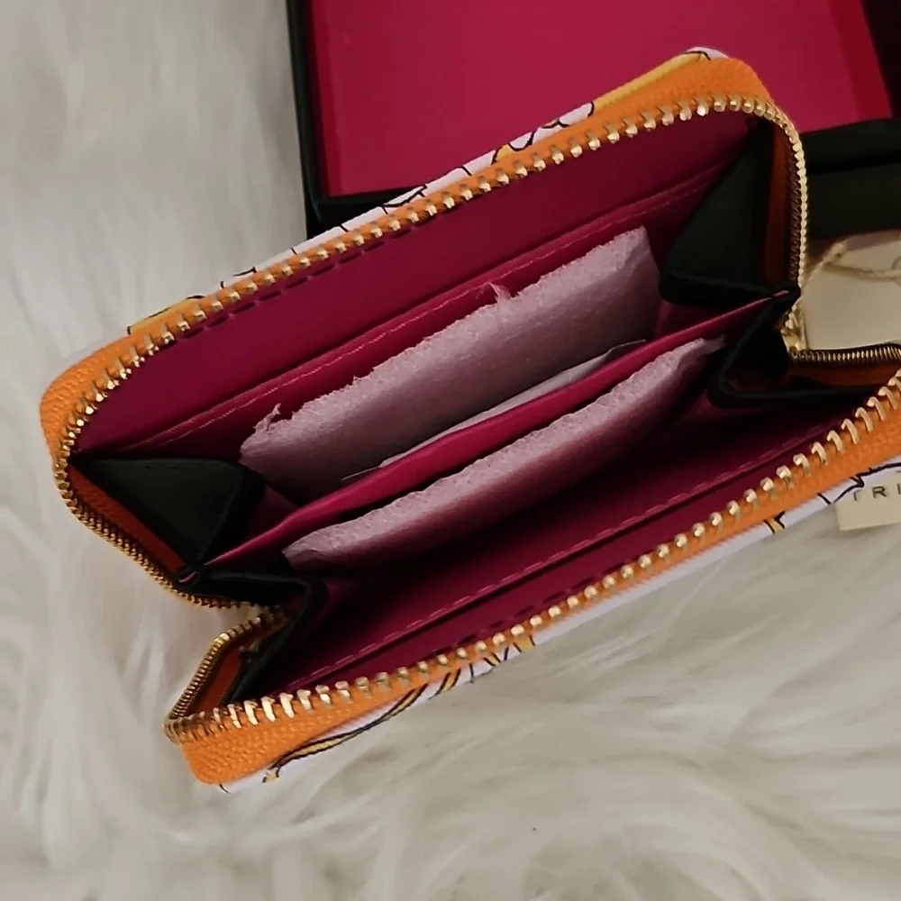 Trina Turk Yellow and White Floral Wallet - Picture 3 of 7